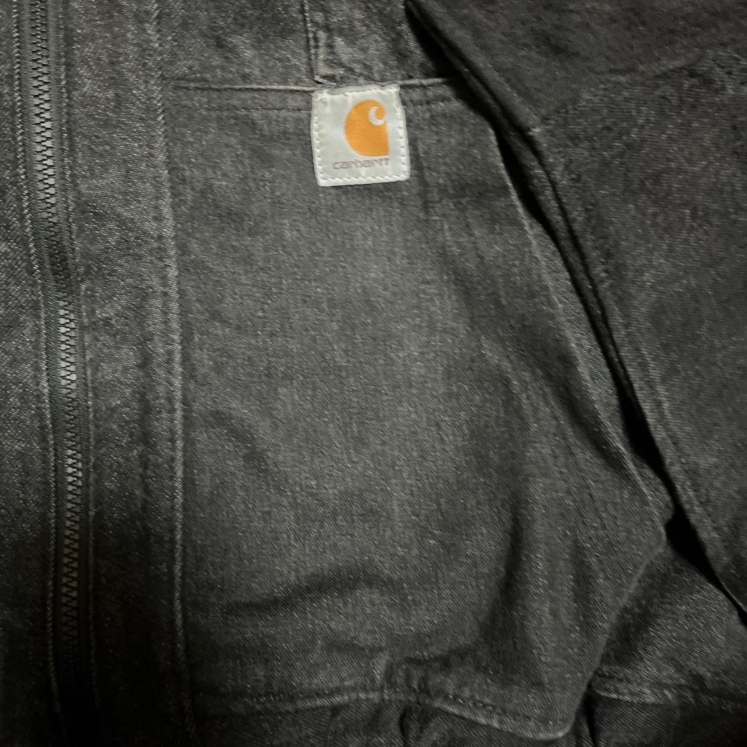 希少　Carhartt ブラックジャケット XL