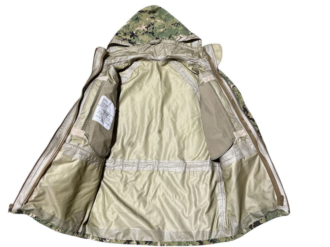 USN 米海軍 NWU パーカデジタルカモ 米軍放出品　ゴアテックス　SR