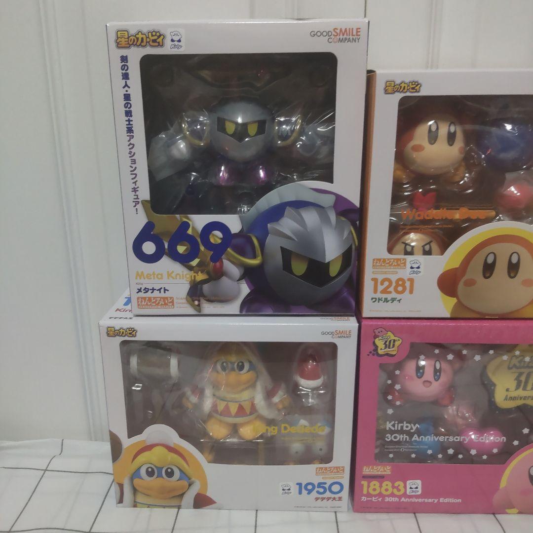 【未開封品】ねんどろいど カービィ＆メタナイト＆デデデ大王＆ワドルディ セット