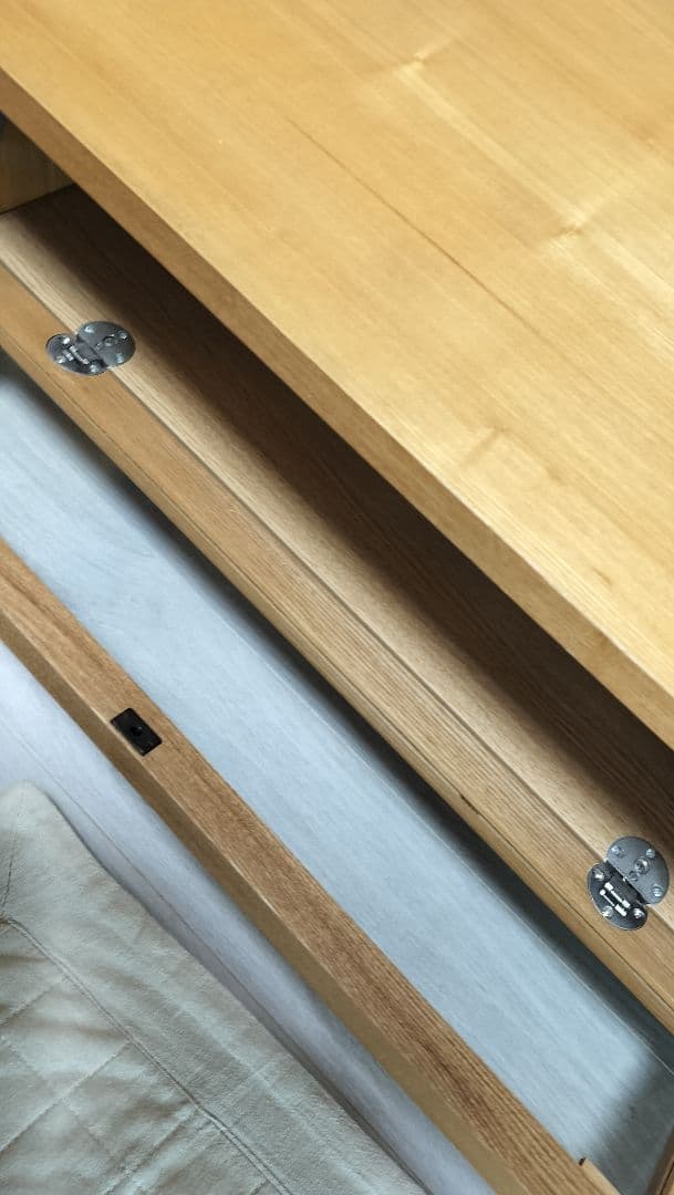 無印良品 テレビボード タモ材 150cm幅