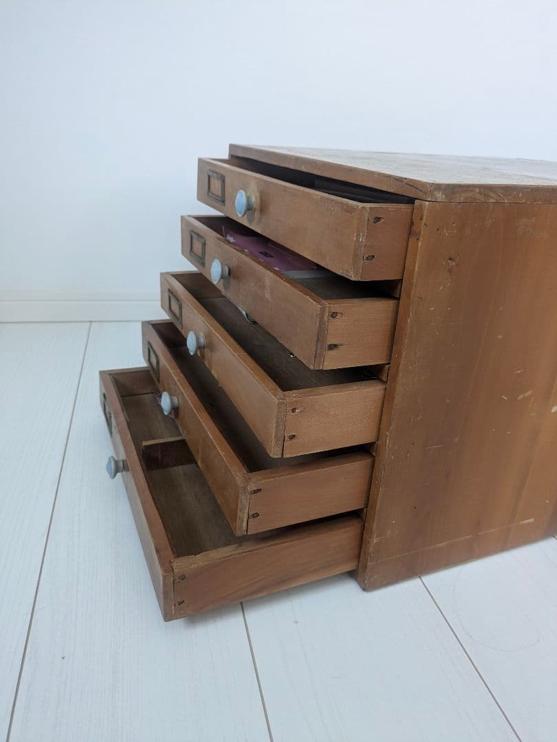 アンティーク 小引出し木製 引き出し