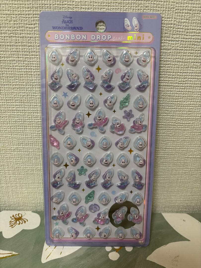【即日発送】ディズニー ボンボンドロップシールmini 7点セット