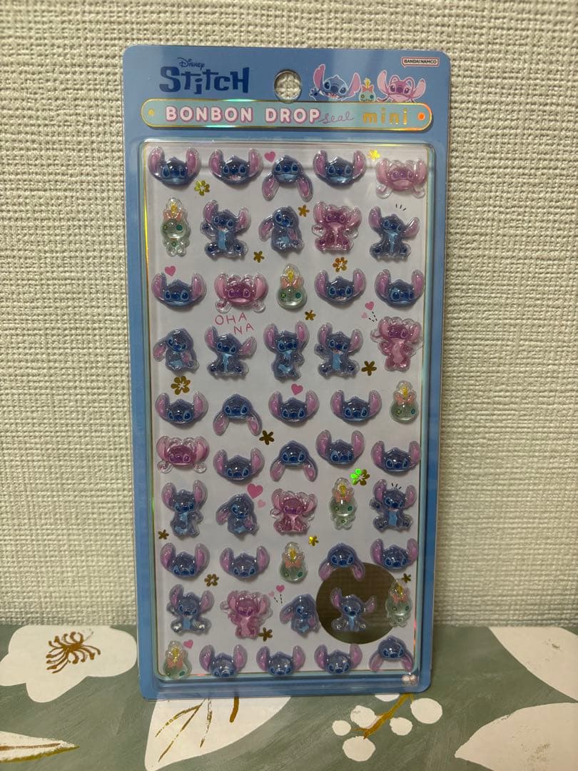 【即日発送】ディズニー ボンボンドロップシールmini 7点セット