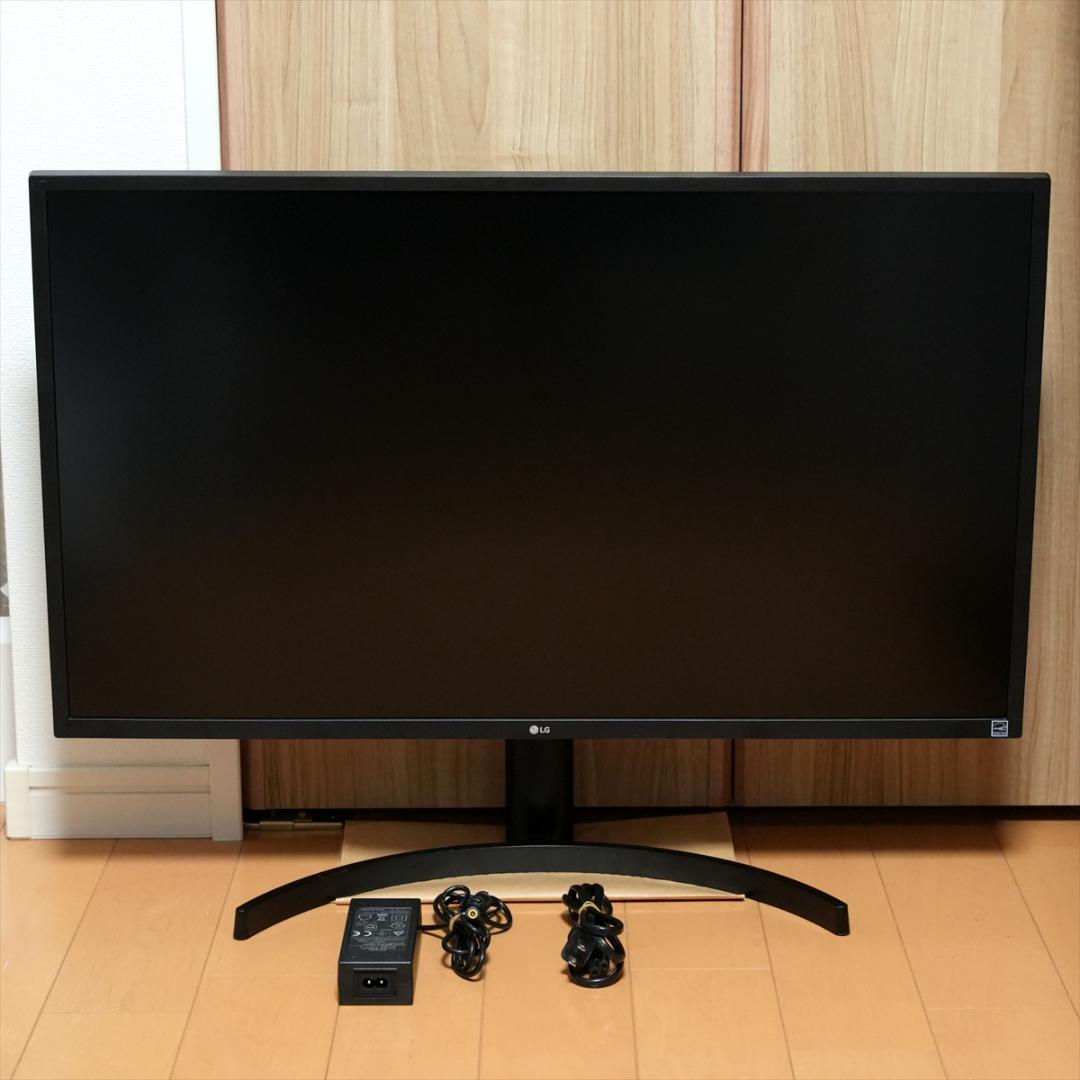 【完動品】LG 32UK550‑B 32型 4K 大画面モニター 美品 送料無料