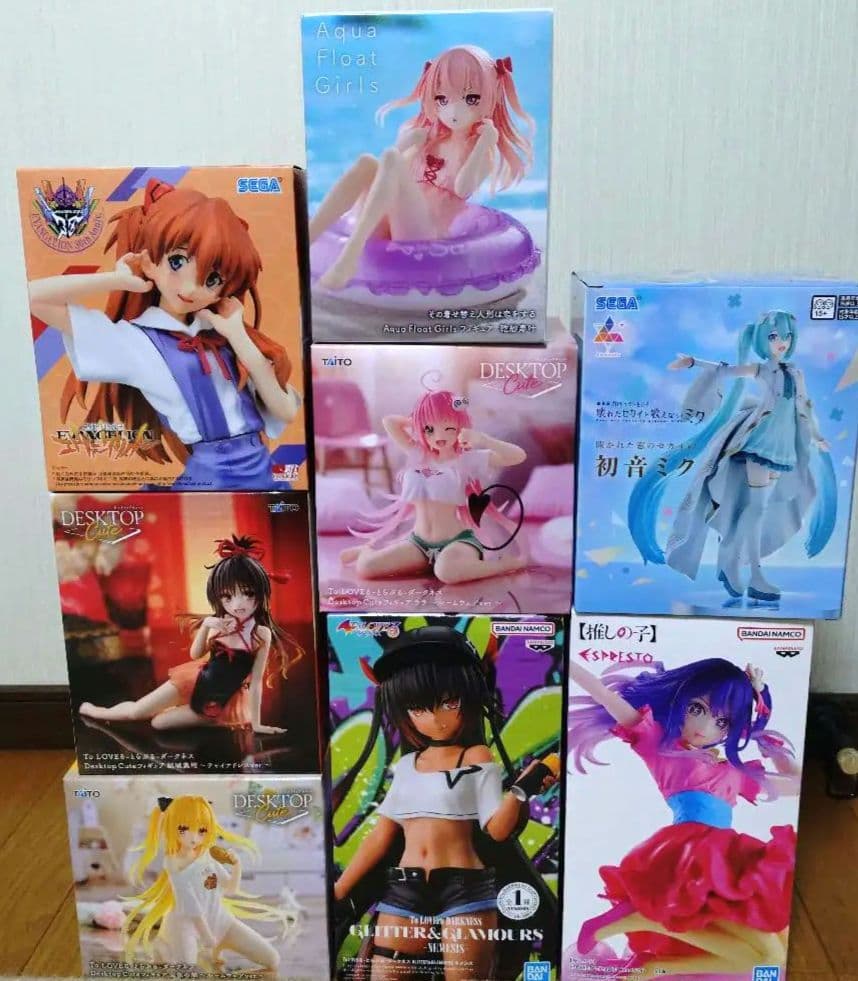 美少女フィギュア8体セット　ToLOVEる　初音ミク　推しの子