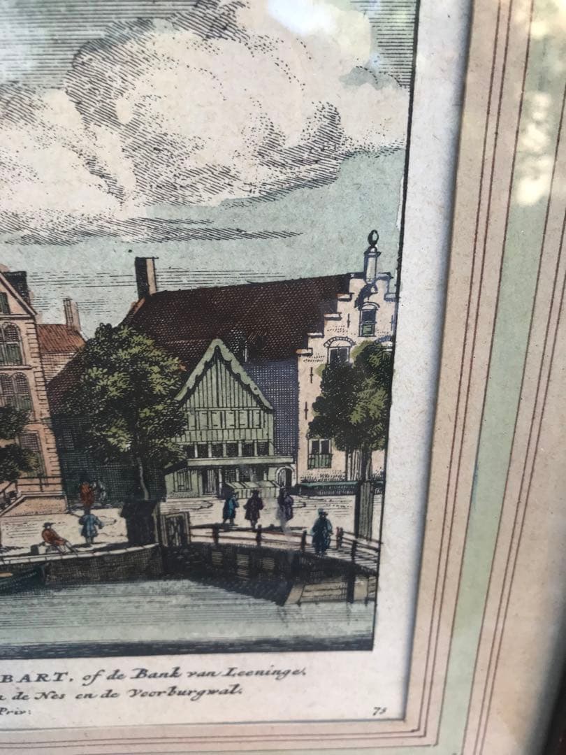 ヴィンテージ洋画 絵画 アンティーク絵画 風景画 洋画 ヨーロッパ現地購入
