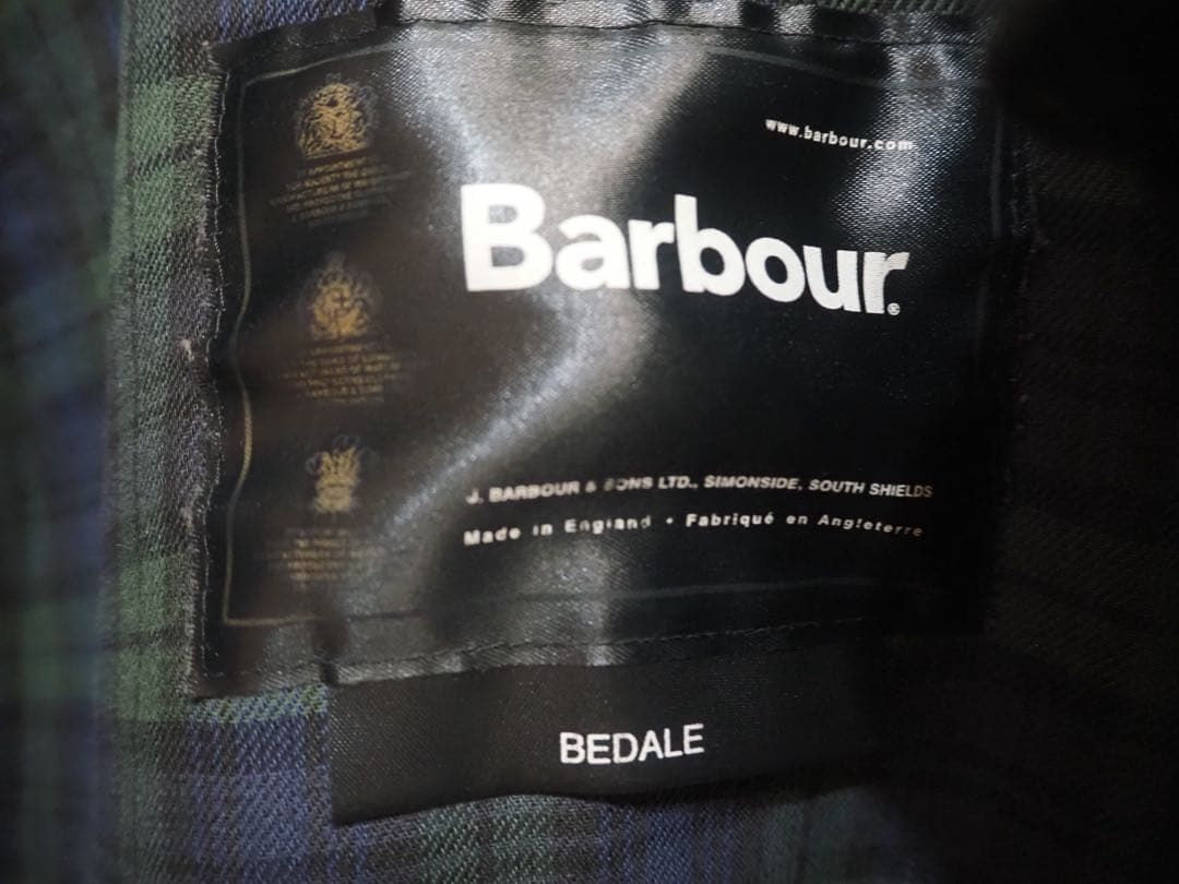 S*x様 Barbour BEDALE オイルドジャケット　ブラック