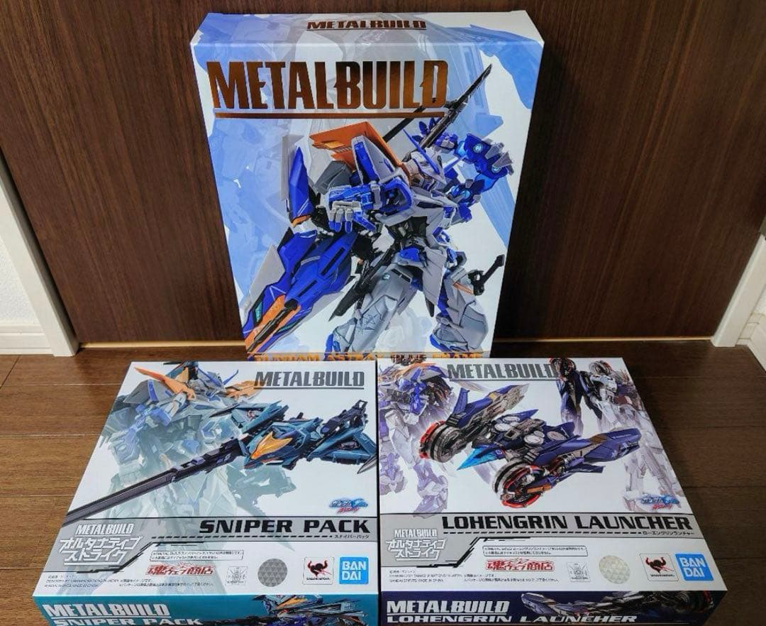 メタルビルド/L BUILD アストレイブルーフレーム セカンドリバイ