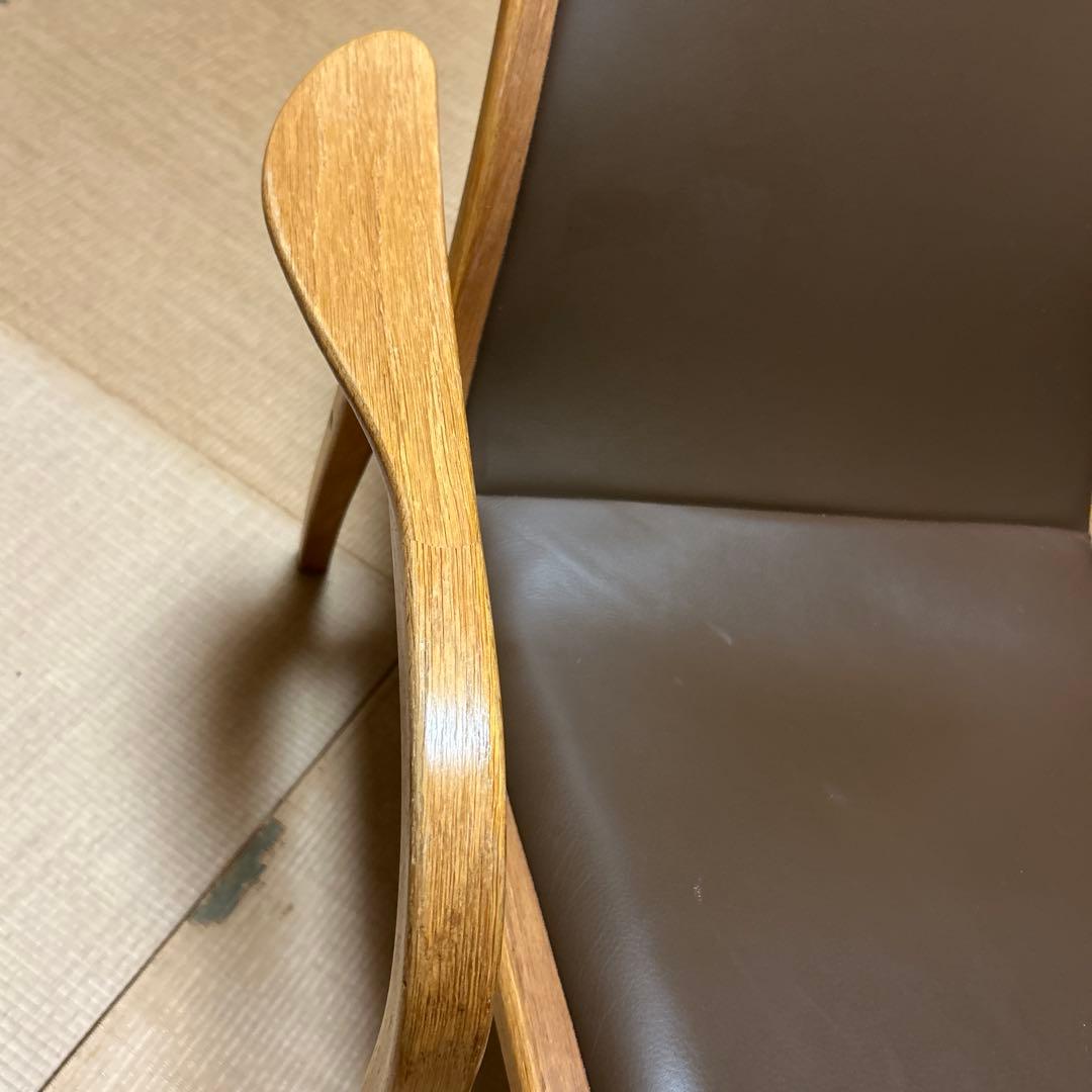 スウェデッセ ラミノ ラウンジチェア レザー カンディハウス