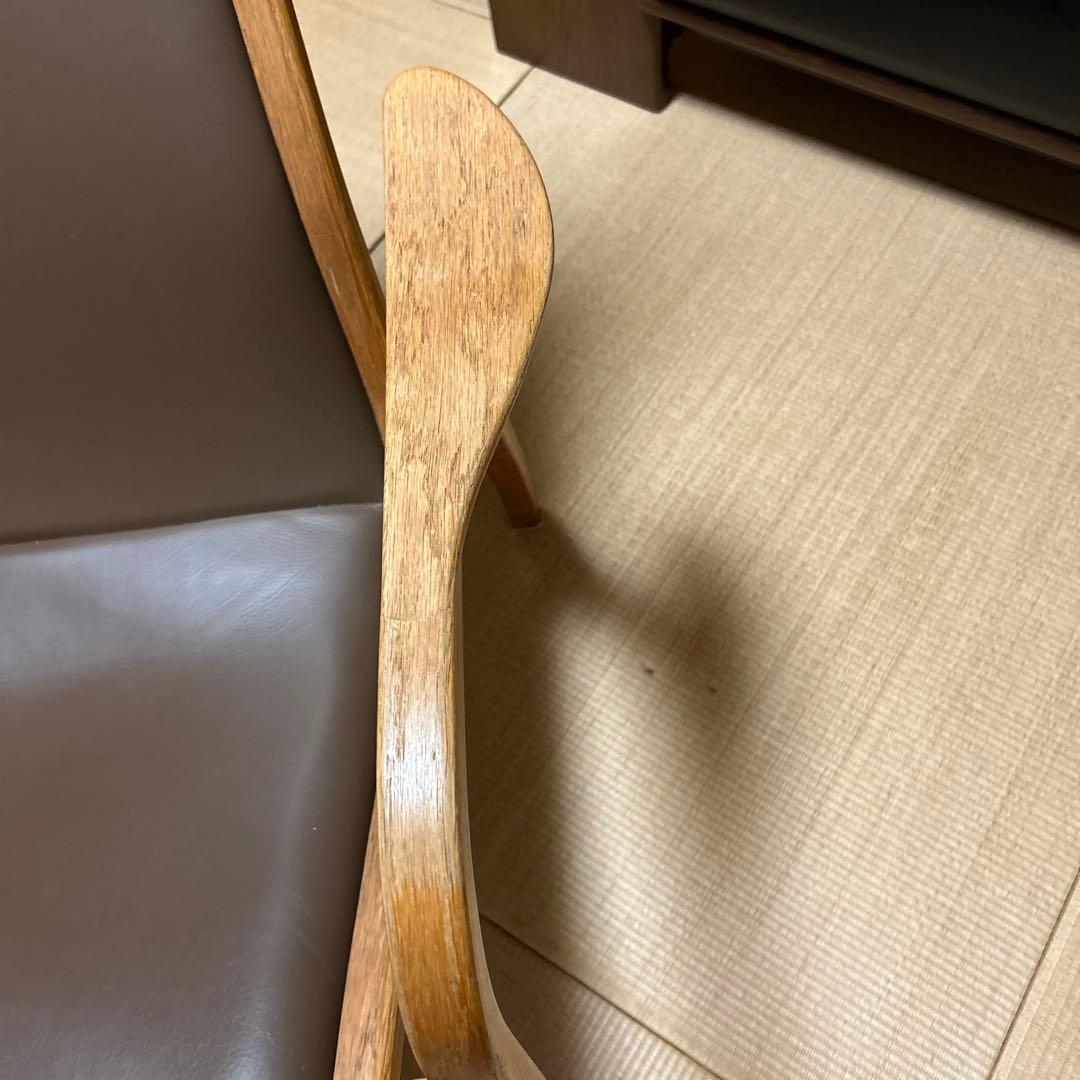 スウェデッセ ラミノ ラウンジチェア レザー カンディハウス