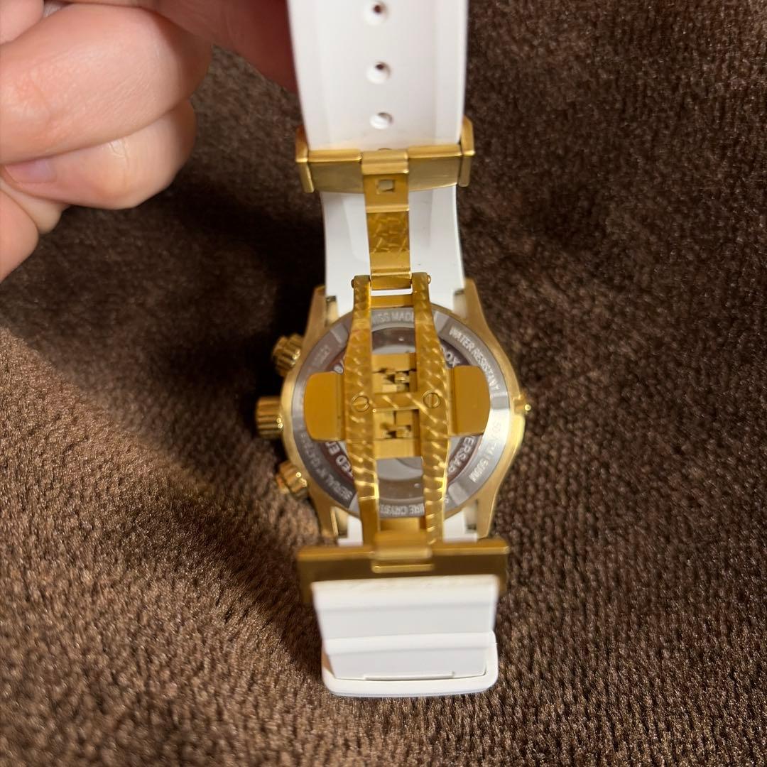 最終値下げエドックス クロノオフショア1 ダイヤモンド　edox