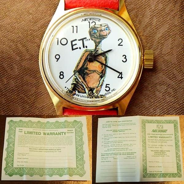 激レア★未使用★1982年 E.T. ヴィンテージ 手巻き腕時計【稼働品】映画
