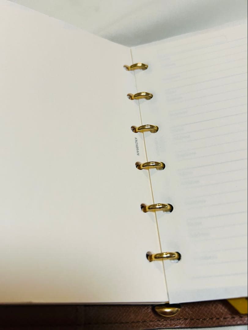 Louis Vuitton モノグラム システム手帳 ⭐︎ボールペン ノート付き