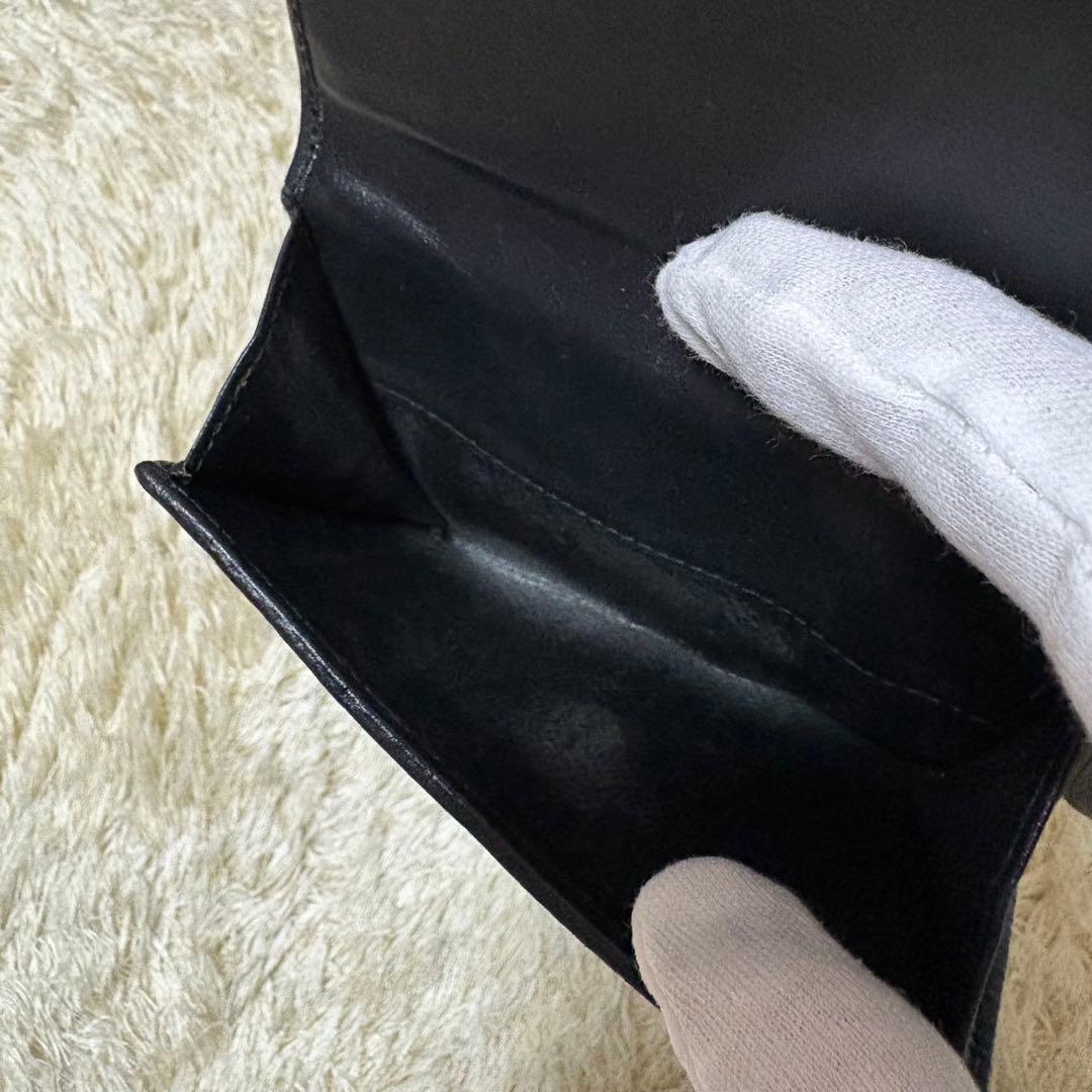 【希少】GUCCI グッチ　折り財布　GG柄　タイガーヘッド　ヴィンテージ