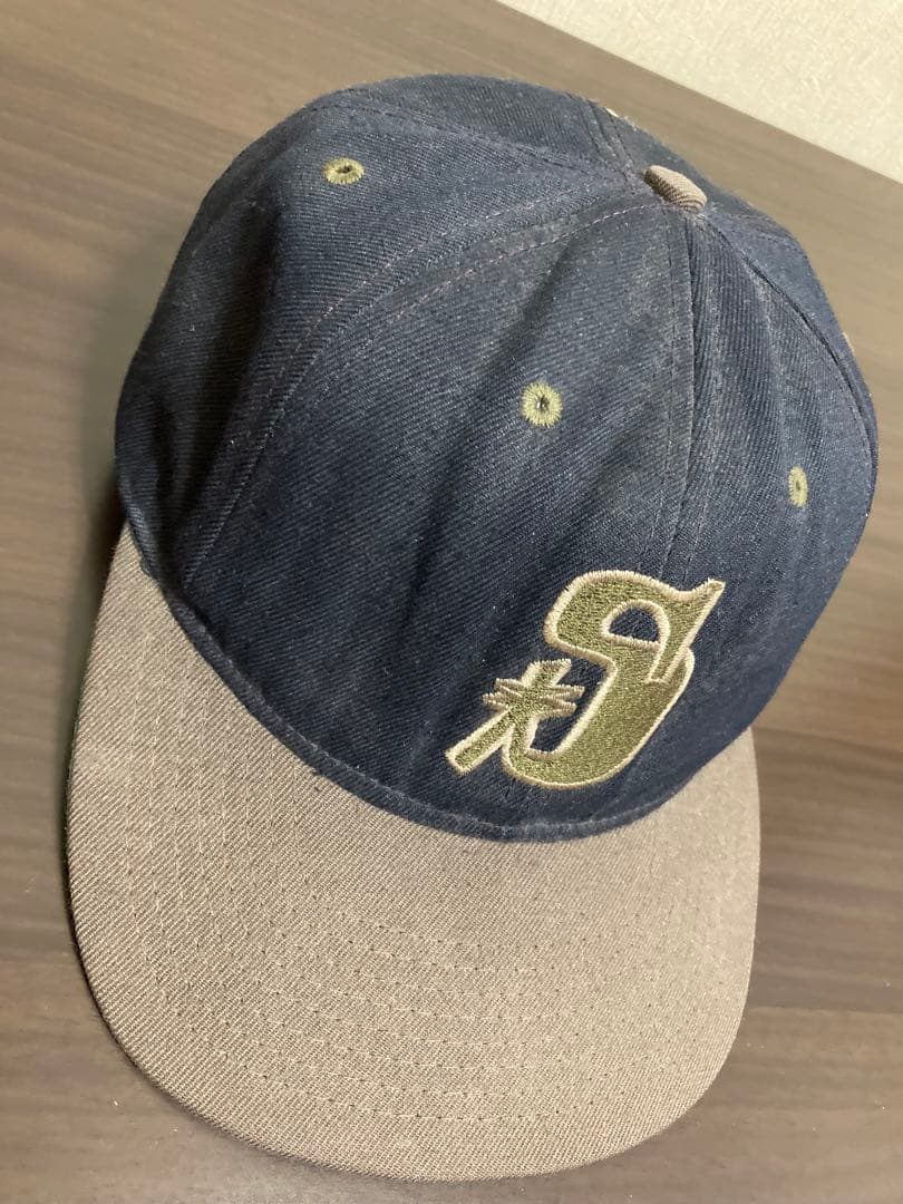 【破損あり】90's Stussy VINTAGE CAPステューシー OLD