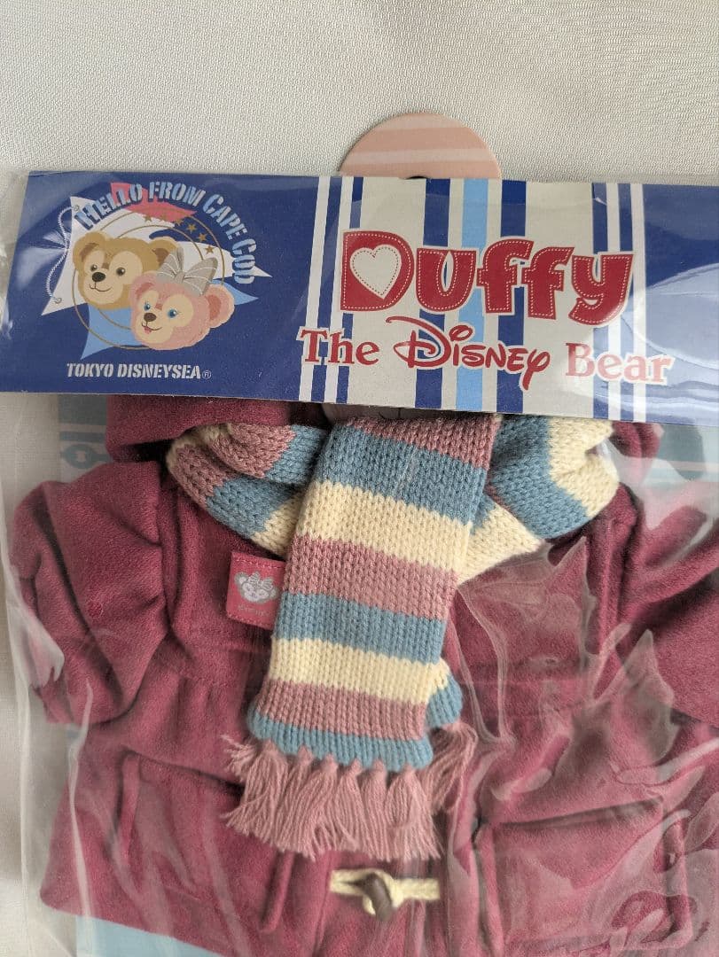ダッフィー＆シェリーメイ 冬コスチューム ペアセット公式 新品未使用 おまけ付き