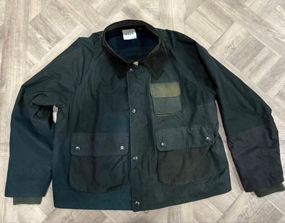 d*h様 BRUT Clothing BARBOURバブアー再構築オイルドジャケ