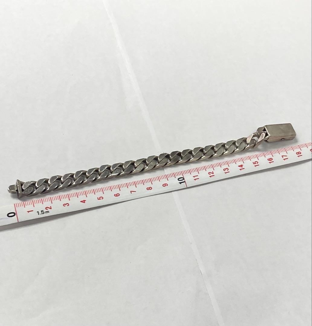 GUCCI 喜平ブレスレット silver925刻印 イタリア製 廃盤 リンク◇