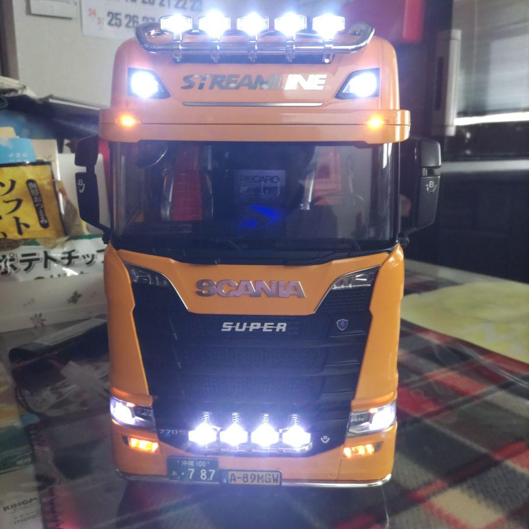 タミヤ トレ―ラ― 1/14 スカニア 7 7 0 S 6 × 4