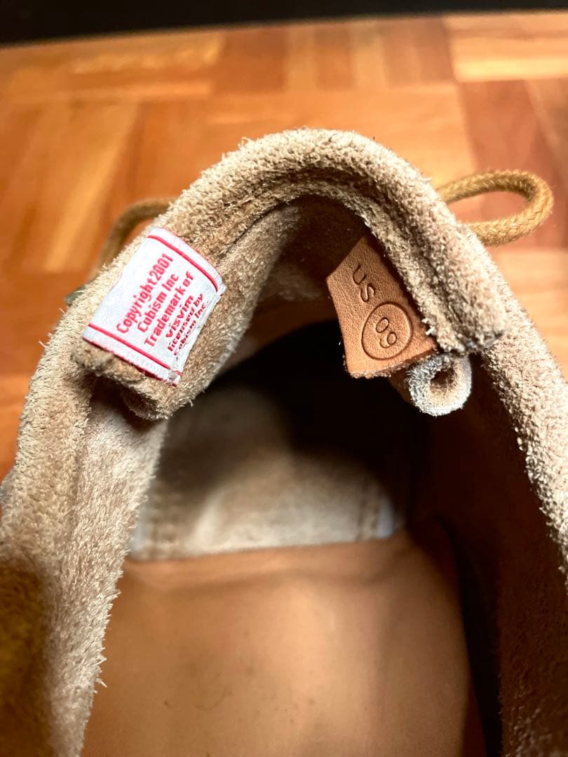 visvim スエードモカシン　(US9)