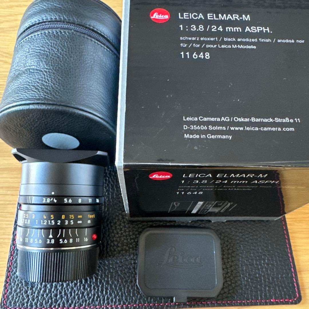 【美品】Leica ライカ Elmar 24mm f3.8 ASPH.