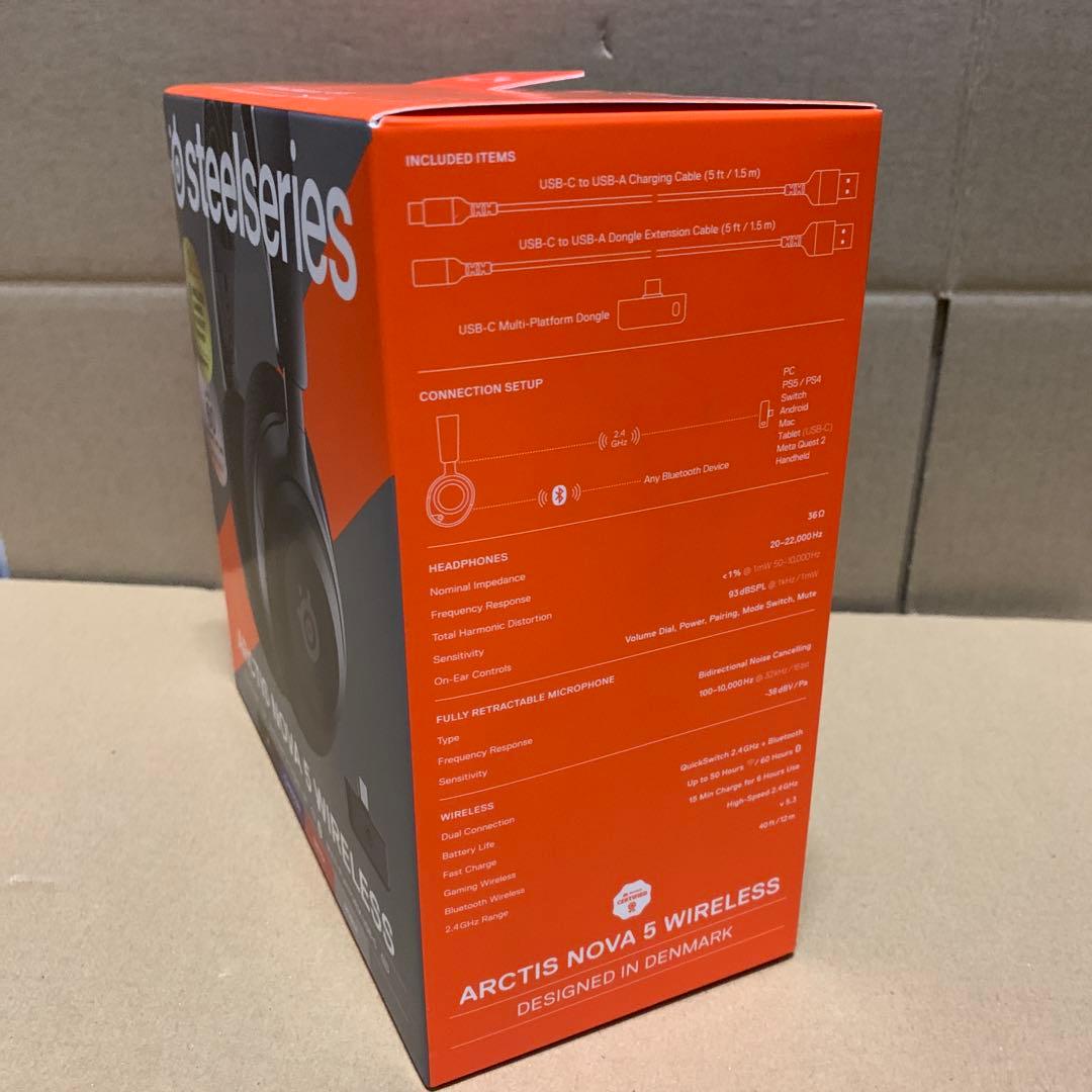 新品未開封　SteelSeries Arctis Nova 5 Wireless