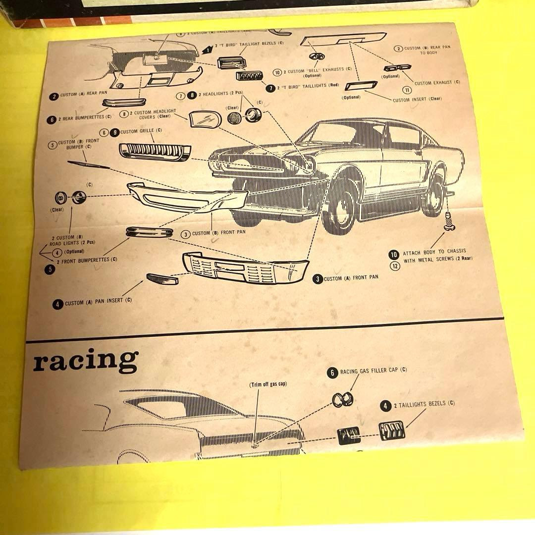 希少！激レア！当時物！amt '66 FORD MUSTANG-GT