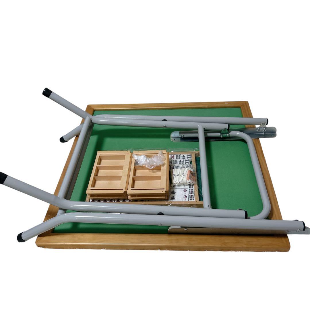 卓上麻雀　雀卓　麻雀　麻雀セット　手打ち麻雀　折りたたみ式　麻雀牌