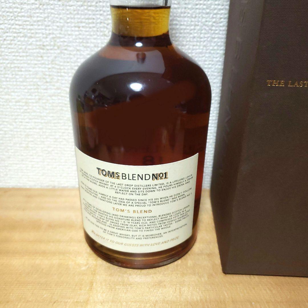 ラストドロップ蒸留所　トムズブレンド　No.1　18年　古酒