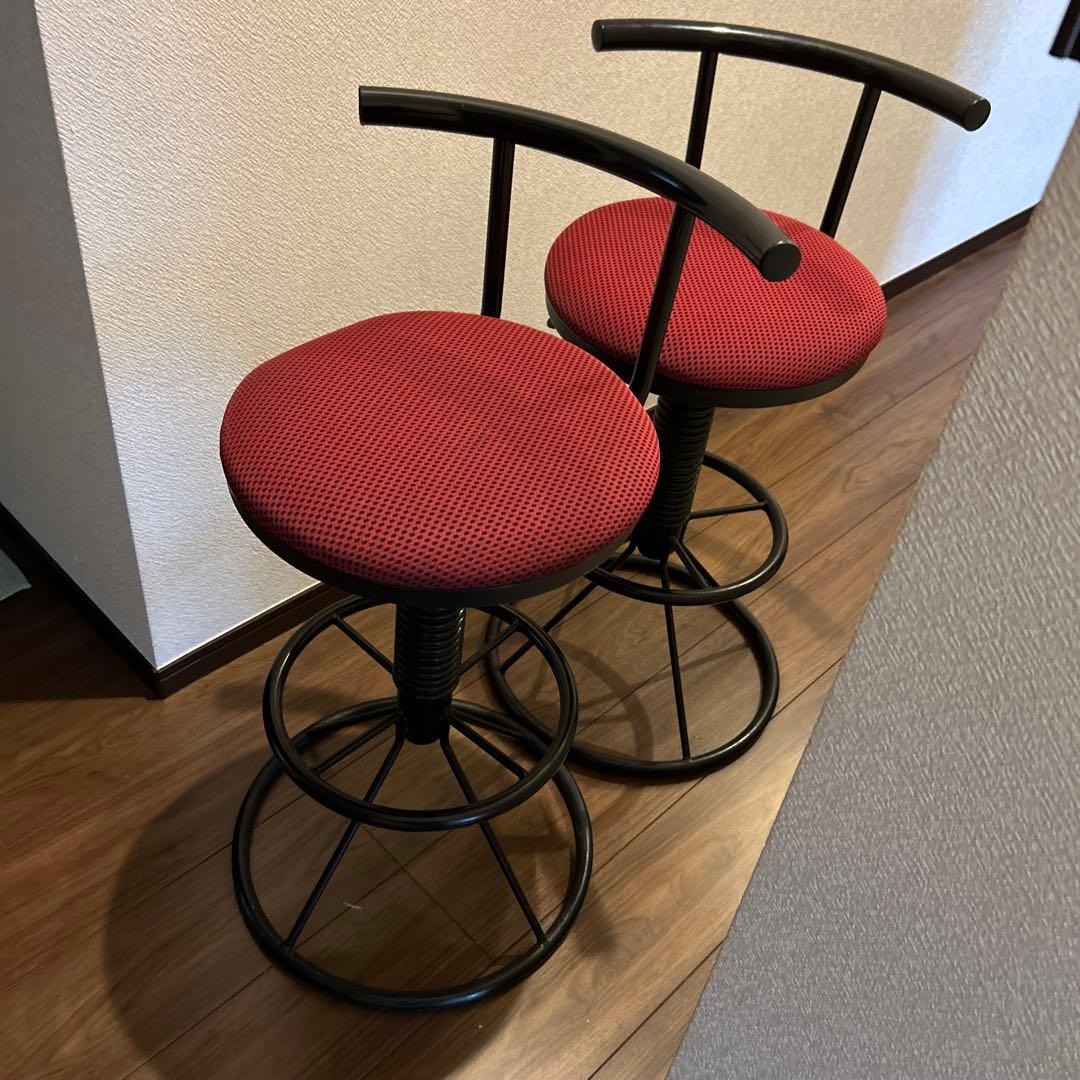 コントラバス椅子　2脚　BARチェアー
