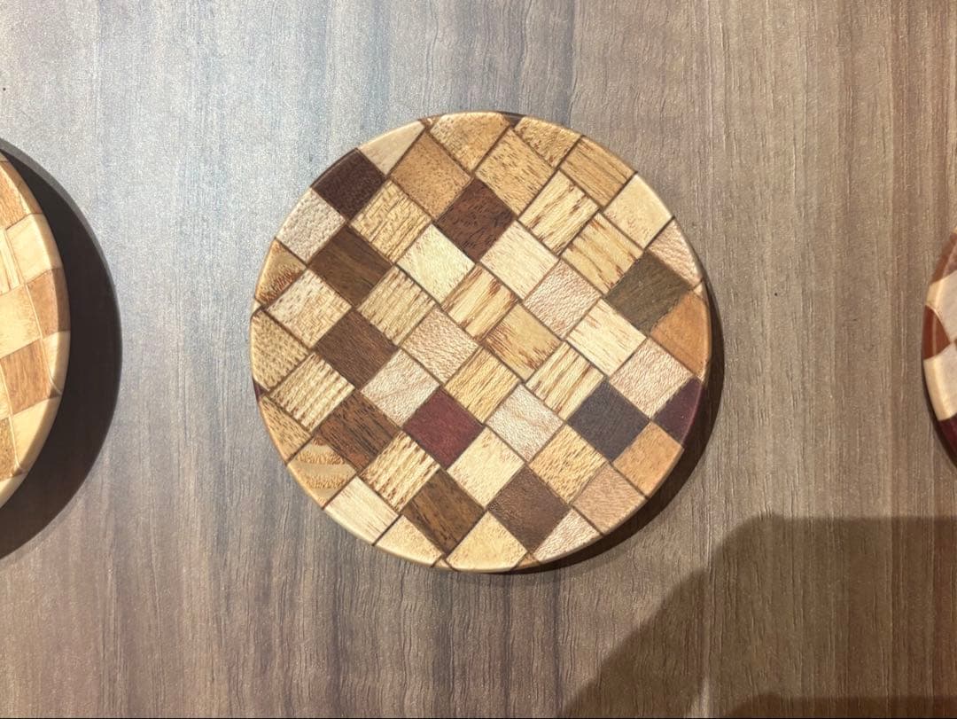 専用⭐︎太田木工　道具箱、豆皿セット