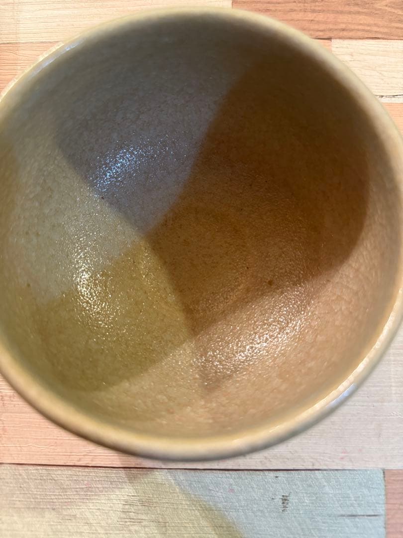 子供柄　茶碗 作家名刻印あり　推定１９４０年代