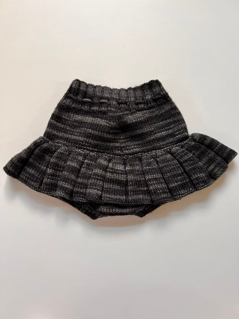 misha&puff ミシャアンドパフ　3Y スケポン　ニットスカート