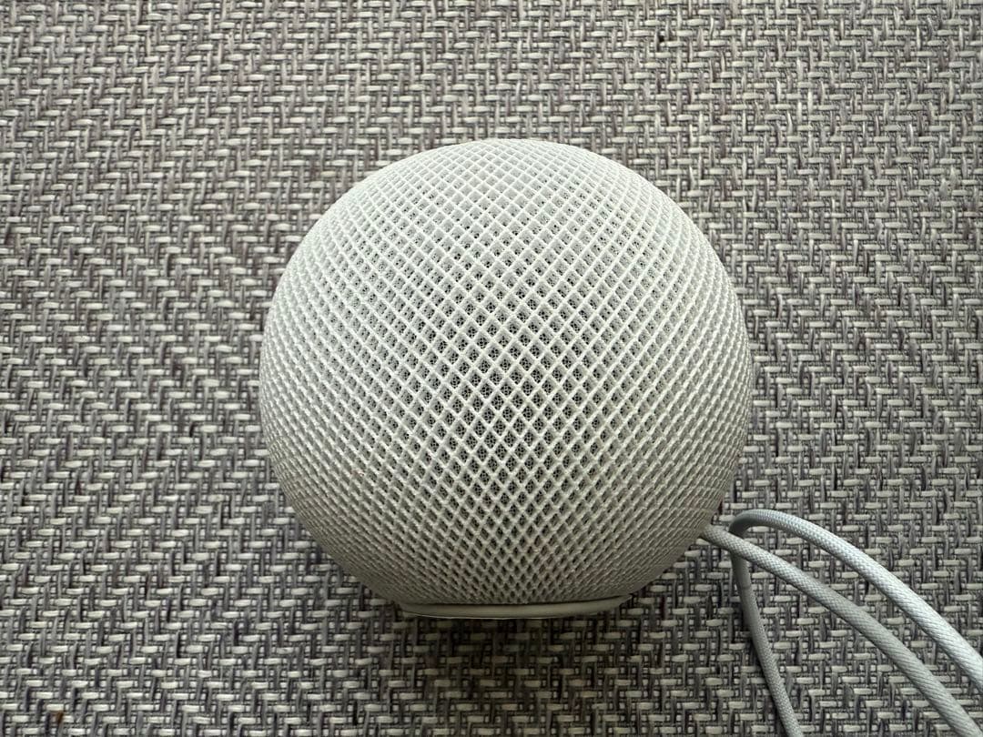 【黄ばみ・ヘコミ無し】Apple Pod mini ホワイト