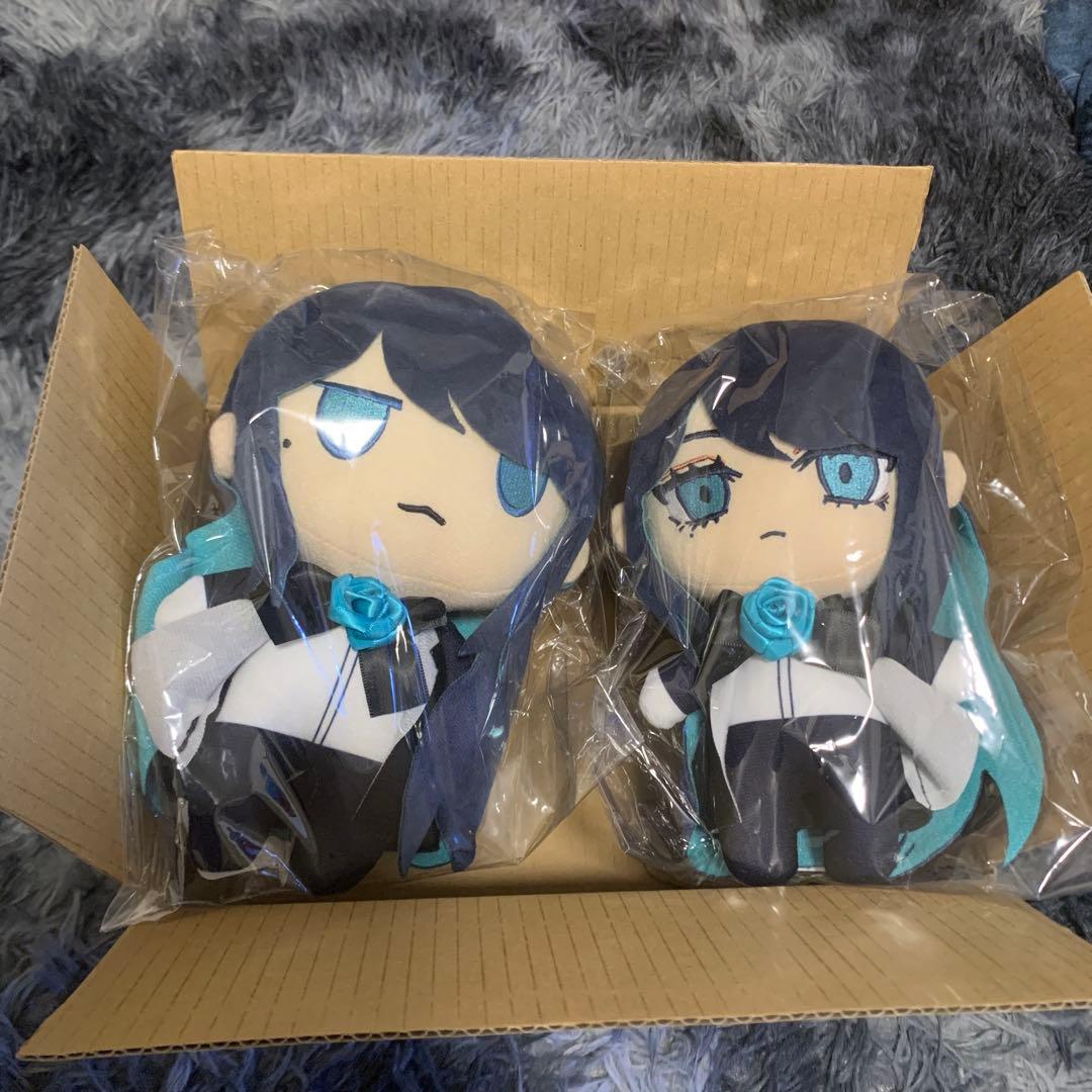 生まれましたよ おめでとうAdoちゃんぬいぐるみ A B 2個セット ado