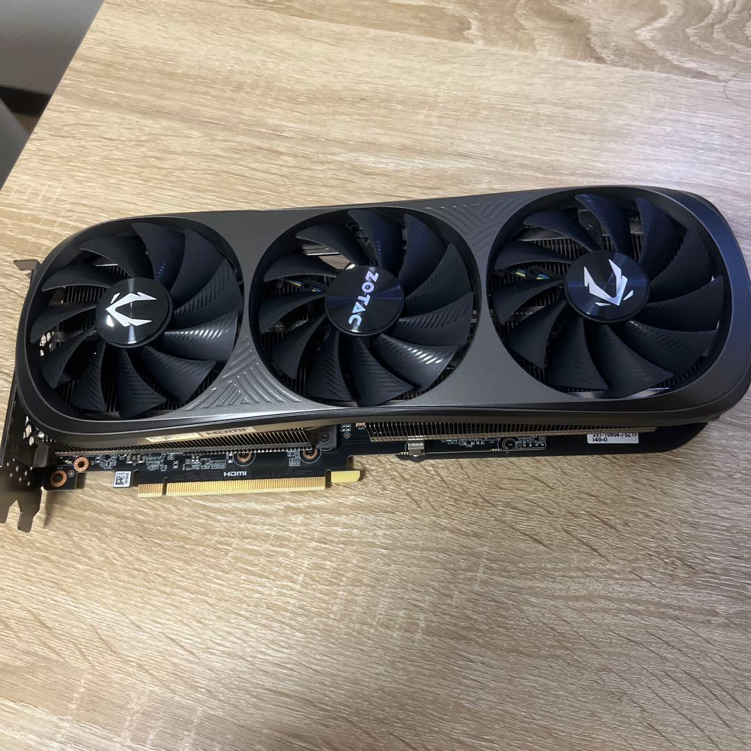 グラフィックボード・グラボ・ビデオカード RTX 4070ti super Trinity 16GB zotac
