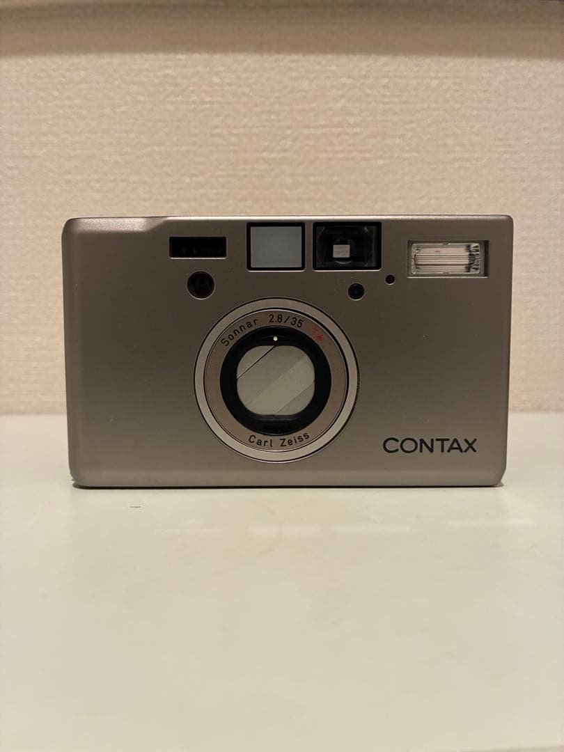 CONTAX T3 コンタックス　コンパクトフィルムカメラ　チタンシルバー