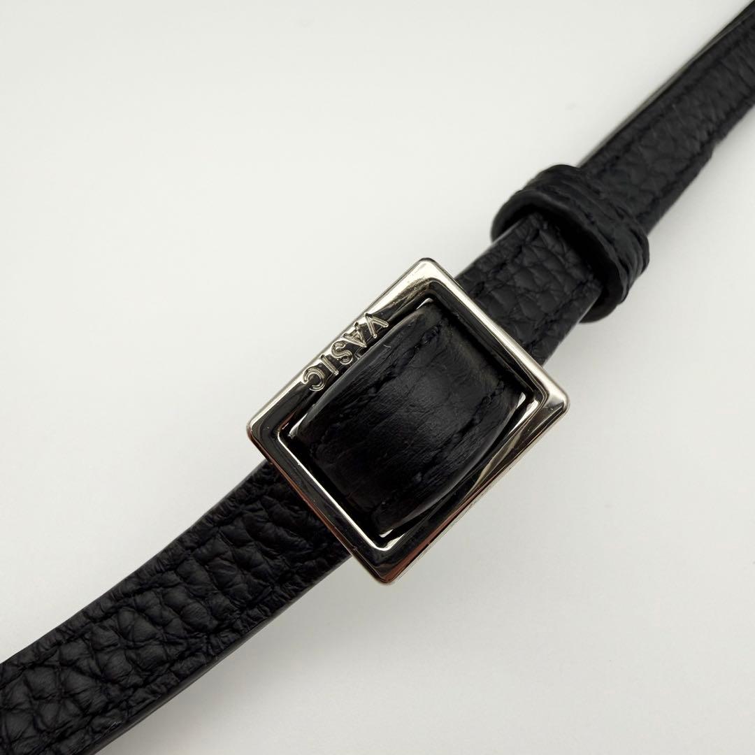 【未使用級】VASIC ヤンチェオンテンバール 2way ハンドバッグ 黒