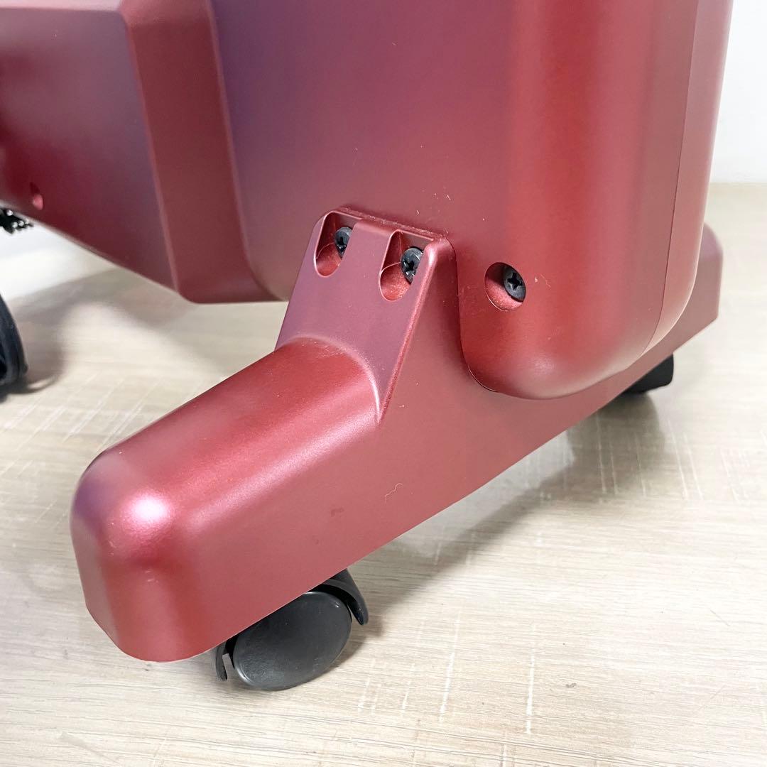 ★美品★ 遠赤外線暖房機 サンルミエ タイマー付 E800L-TM レッド