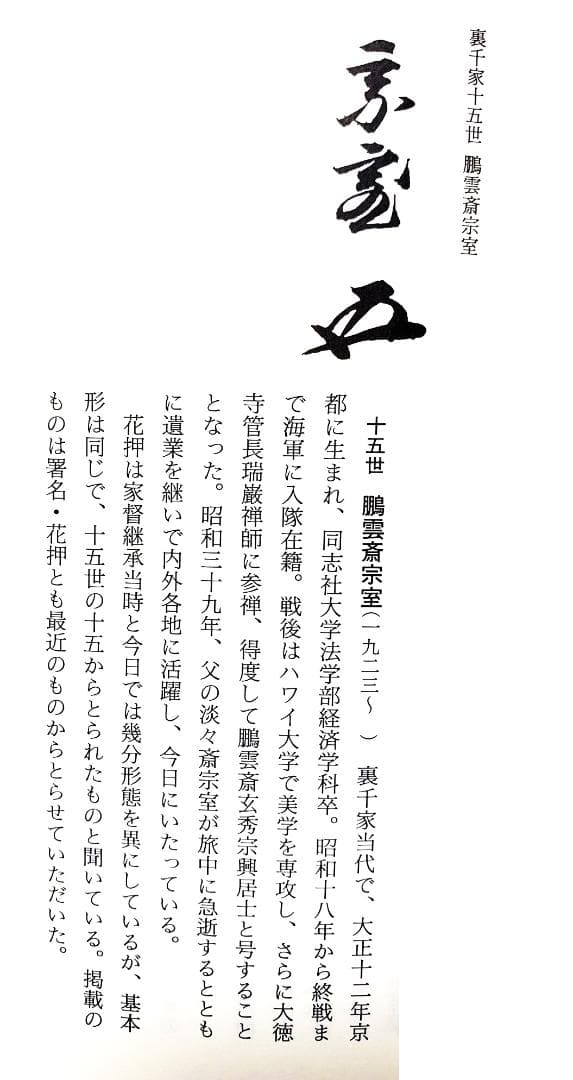 裏千家15世鵬雲斎御書付『色絵扇面茶碗』3代和田桐山造（共箱）