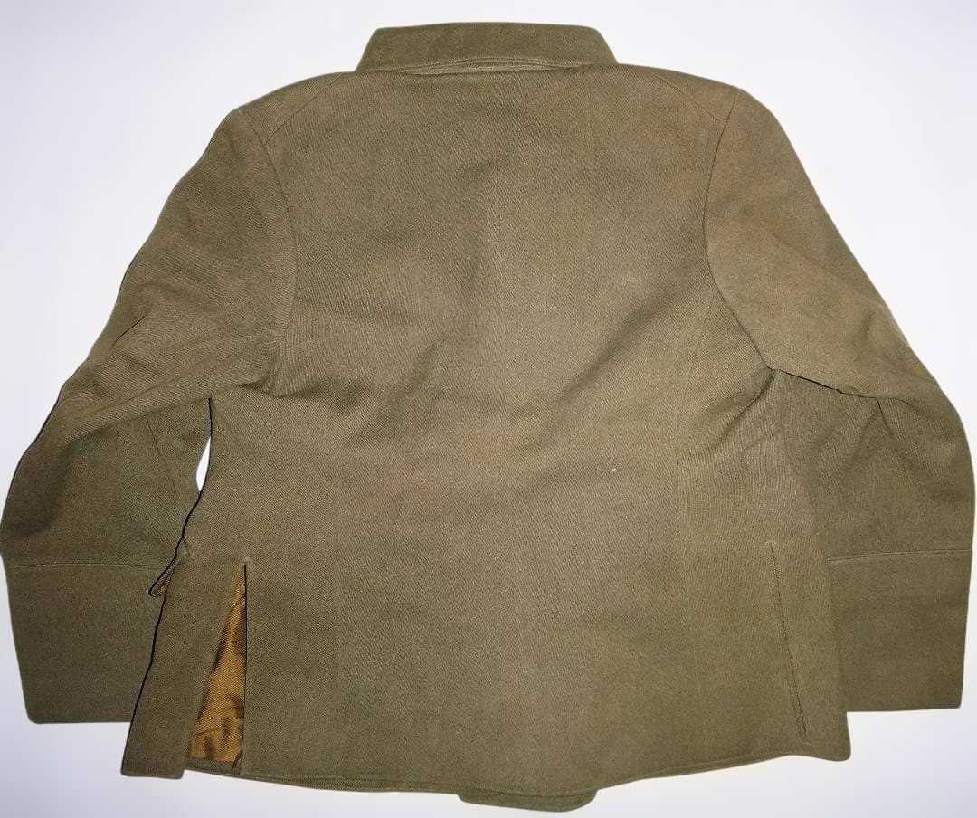 旧日本陸軍「将校用　九八式軍衣袴　制服上下」中古品