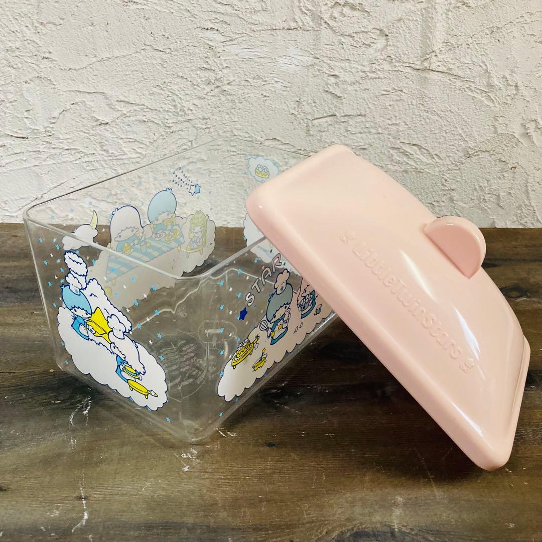 昭和レトロ サンリオ '76 キキララ ビンテージ 菓子入 小物 オーガナイザー