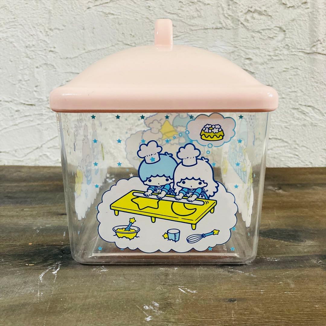 昭和レトロ サンリオ '76 キキララ ビンテージ 菓子入 小物 オーガナイザー