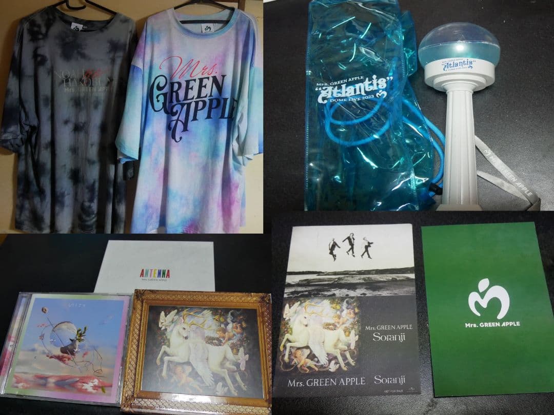 MRS GREEN APPLE引退品