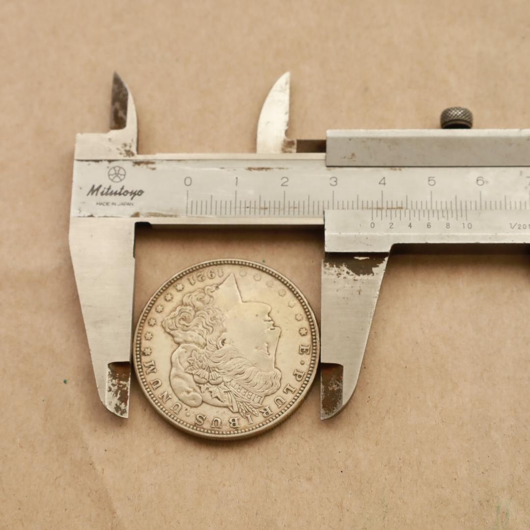 プ*須様 1884年製＆1921年製 モルガンダラー銀貨 USA 1ドル硬貨　２