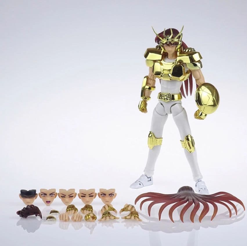 聖闘士聖衣神話EXサイズ初期青銅聖闘士原作版星矢　紫龍　氷河　瞬　一輝黄金カラー