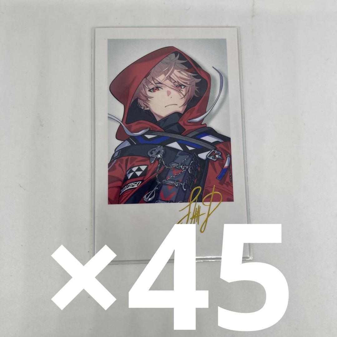 ★にじさんじ セラフ・ダズルガーデン デビューチェキ 箔押し 45枚セット レア