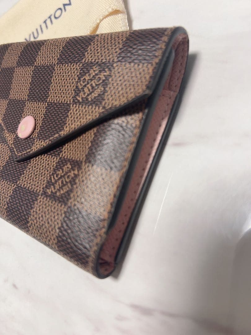 LOUIS VUITTON ダミエ 三つ折り財布