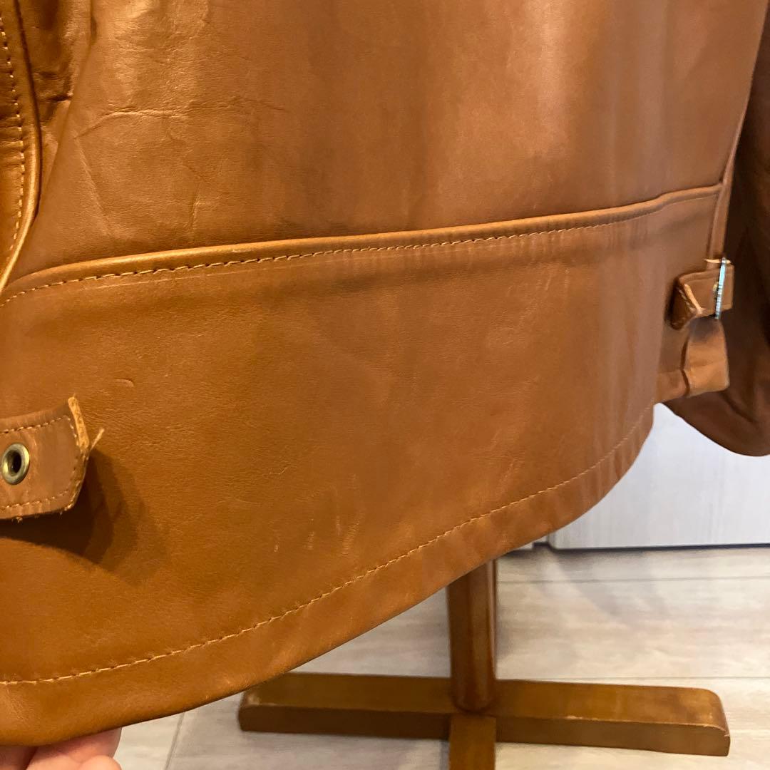 ショット レザージャケット トラッカー シングル キングサイズ 44