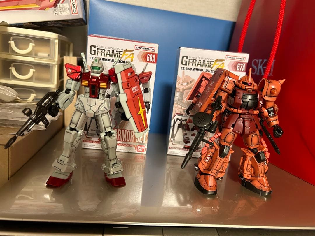 ファーストガンダム　gフレームfaメモリアルセレクション